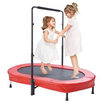 OEM Trampol&iacute;n Para Ni&ntilde;os, Para Interior Y Exterior, Mini Trampol&iacute;n Plegable Con Asa, Trampol&iacute;n De Rebote Para Ni&ntilde;os De 3 A&ntilde;os En Adelante Para Divertirse,