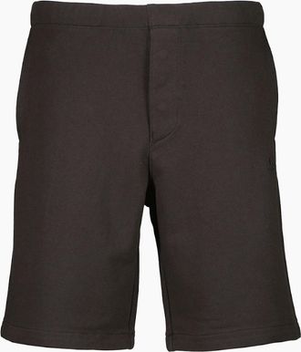 C.P. Company Mens Diagonal Raised Fleece Logo Bermudas - Black - Size: 35/34/32