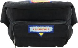 Gucci Pre-owned Belt Bags, female, Black, Size: ONE SIZE Pre-owned Nylon Belt Bag