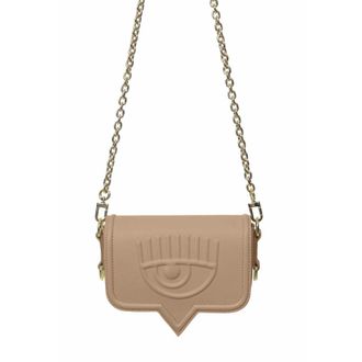 Chiara Ferragni Brown Shoulder Bag
