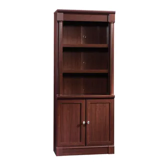 Sauder Palladia Library, Select Cherry finish