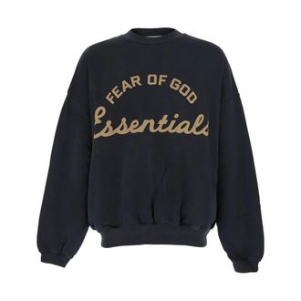 Fear of God Sweatshirts, male, Black, Size: XS Training 90s Crewneck Sweatshirt