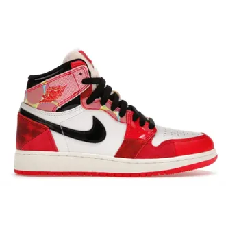 Nike Jordan Schoenen, Dames, Veelkleurig, 38 EU, Spider-Verse Sneakers