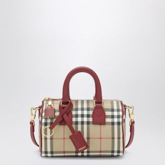 Burberry Mini Check Bowling Bag