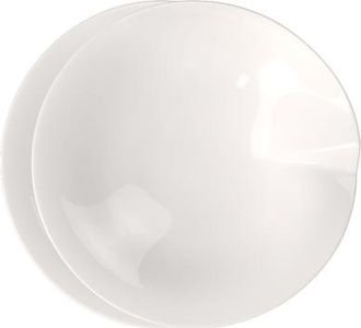 Villeroy & Boch Pasta Passion Large Pasta Plate Pair in White at Nordstrom