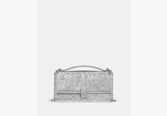 Kate Spade New York Deco Crinkle Metallic Mini Crossbody Bag