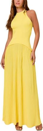 Solid & Striped The Isola Sleeveless Knit Maxi Dress in Citrina at Nordstrom, Size X-Large