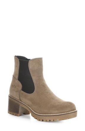 Bos. & Co. Mercy Waterproof Zip Bootie in Taupe Suede at Nordstrom Rack, Size 10-10.5Us / 41Eu