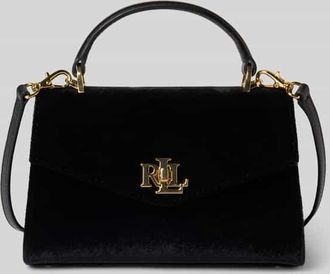 Lauren Ralph Lauren Handtasche mit Label-Applikation in Black, Größe 1