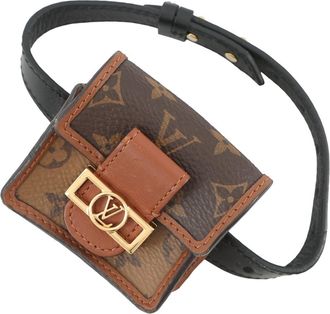 Louis Vuitton Brown Noir Monogram Pouch (Pre-Owned)