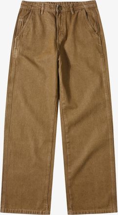 Le Mont St Michel Womens Polino Denim Pants In Brown