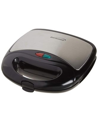 Brentwood Non-Stick Compact Dual Sandwich Maker