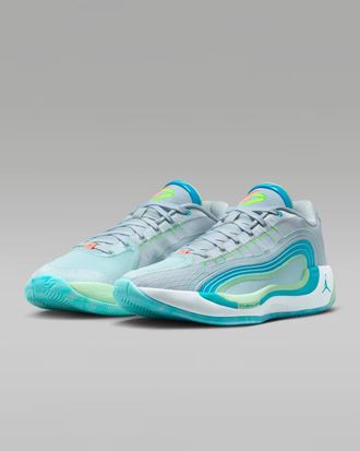 Nike Mens Nike Luka 4 HF0823-002 Sneaker Gray Blue Athletic Basketball Shoes DWA3106