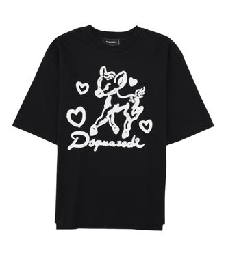 Dsquared2 Black Crew Neck T-Shirt
