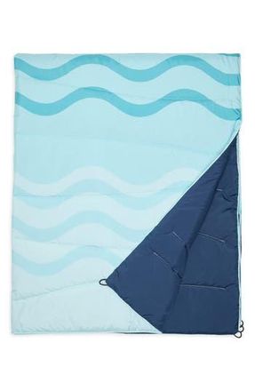 Nordstrom Rack Water Resistant Outdoor Picnic Blanket in Navy Dipper Multi at Nordstrom Rack
