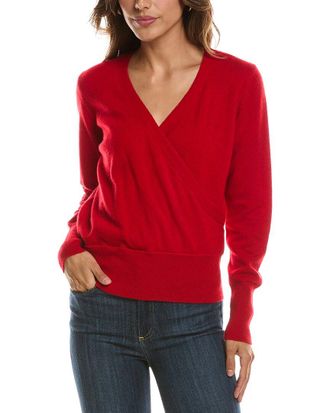 Fort&eacute; Cashmere Drape Surplus 100% Cashmere Sweater