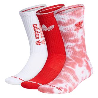 adidas Originals Mixed Graphics Cushioned Crew Socks (3-Pair)