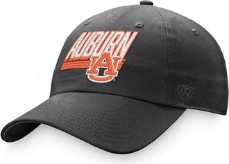 Top of the World Mens Top of the World Charcoal Auburn Tigers Slice Adjustable Hat at Nordstrom