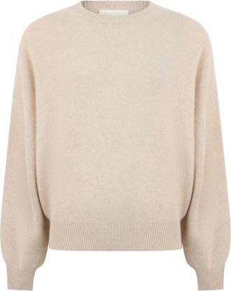 Lisa Yang Veira Ribbed Knit Jumper - female - Lisa Yang - Cashmere Knitwear - Beige - XS - Knitwear