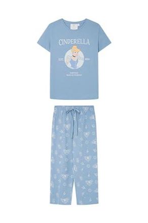 DESIGN mix and match woven stripe pyjama set in green