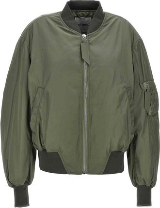 The Attico Nylon Bomber Jacket