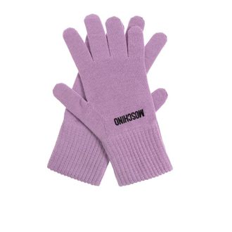 Moschino unisex, Accessoires, Paars, Maat: S Wol