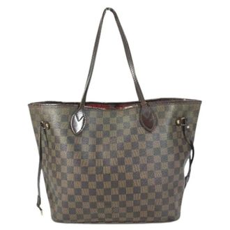 Louis Vuitton Pre-owned Tote Bags, female, Brown, Size: ONE SIZE Pre-owned Damier Tote Bag