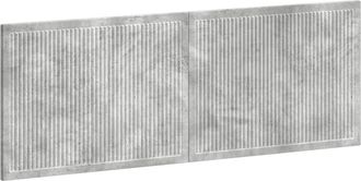 vidaXL Cabecero Montada En La Pared Ede Gris Hormig&oacute;n Vidaxl