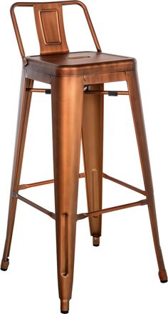 Clp Clp - Taburete Industrial Mason Cobre