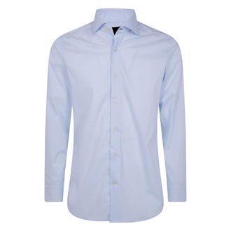 Tintoria Mattei Popeline Classic Shirt - Heren - Overhemden - Blauw - Maat: 3XL Katoen