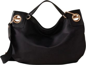 Borbonese Mujer, Bolsos, Negro, Talla: ONE Size