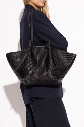 Yuzefi Large Mochi Shopper Bag, Womens, Black