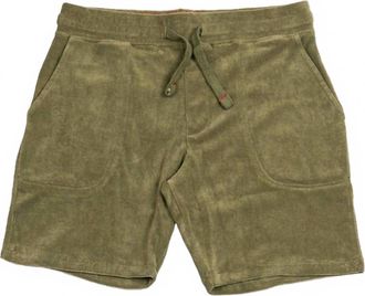 Iron And Resin Mens Terry Cloth Shorts In Green