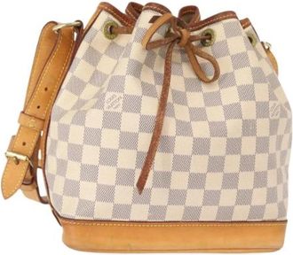 Louis Vuitton Pre-owned Bucket Bags, female, White, Size: ONE SIZE Pre-owned Vintage Bucket Bag
