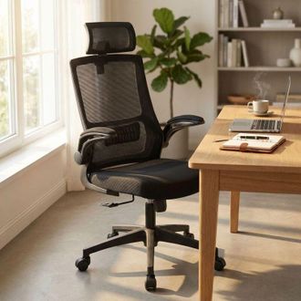 Milani Home SAMANTHA - poltrona da ufficio con ruote
