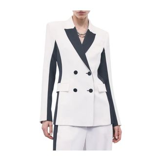 Patrizia Pepe Giacca Doppiopetto - - Jackets - Donna - Bianco - L