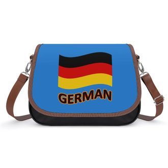 Generic German Germany Flag Fashion Womens Crossbody Bags Novelty Handbag Shoulder Bag Purse