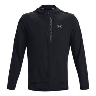 Under Armour Outrun The Storm Hooded Jacket Black 1376794-002