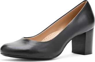 Marc Joseph New York Midtown Pump Womens Shoes Black Napa : 9.5 M, Leather