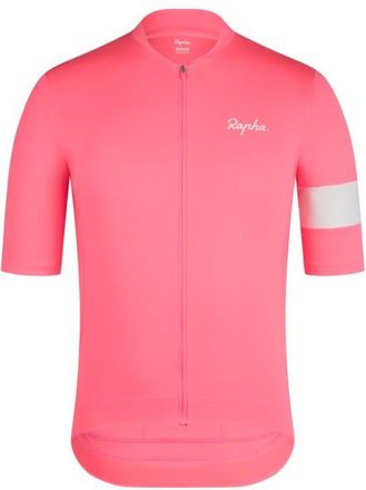 Rapha Core Jersey Velotrikot f&uuml;r Herren | rosa
