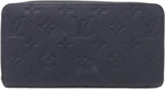 Louis Vuitton Pre-owned Clutches, female, Blue, Size: ONE SIZE Pre-owned Canvas Clutch