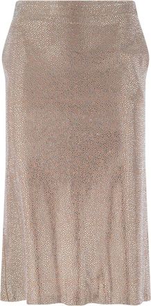 Giuseppe Di Morabito Midi Skirt With Rhinestones