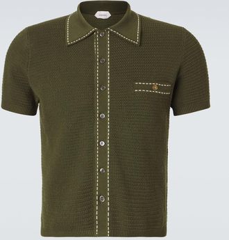 Versace Medusa cotton polo shirt