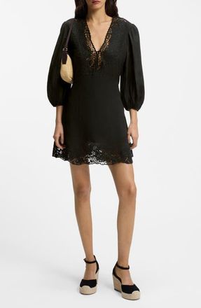 Boss Orange by Hugo Boss Minidress in Black at Nordstrom, Size 16