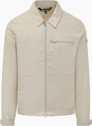 Moose Knuckles Mens Moose Knuckles Topflight Shirt Jacket 1705 Alabaster - Tan - Size: 40/Regular