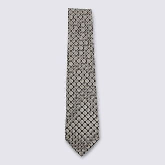 Ferragamo Ties Blacks And Greys-Uomo