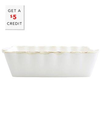 Vietri Vietri Italian Bakers Medium Rectangular Baker With $6 Credit