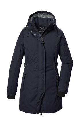 G.I.G.A. DX by killtec Parka GW 70 WMN PRK, Damen, Gr. 34, blau (navy), Obermaterial: 88% Polyester, 12% Baumwolle;Futter: 100% Polyester;F&uuml;llung: 100% Polyester, G.I.G.A. D
