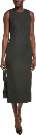 Kenneth Cole Fanned Midi Dress