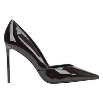 Estro & Luminara Pumps met puntige neus en stilettohak - Dames - Schoenen - Bruin - Maat: 37 EU Leer